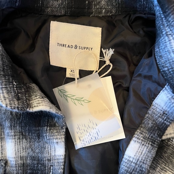 Oversized lined shacket - Picture 5 of 5